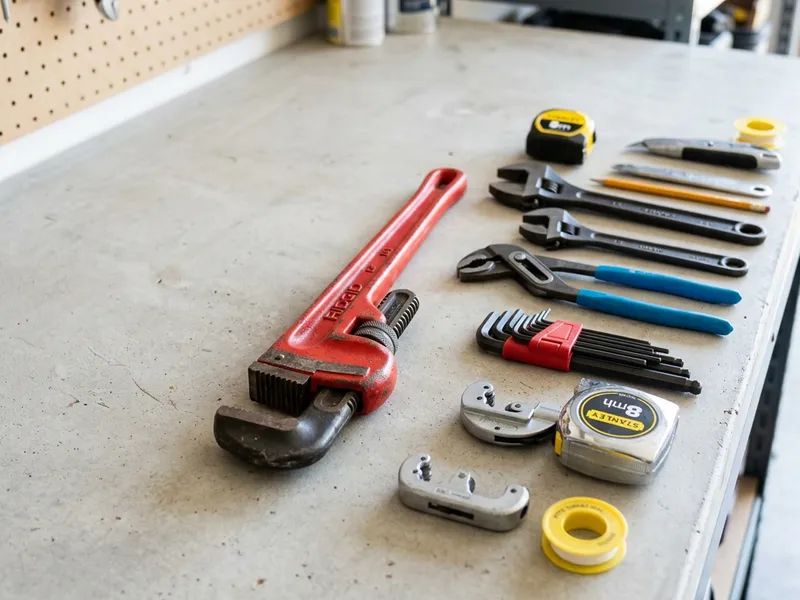 Professional plumbers in Taswell, IN equipped with top-tier tools for residential and commercial plumbing services.